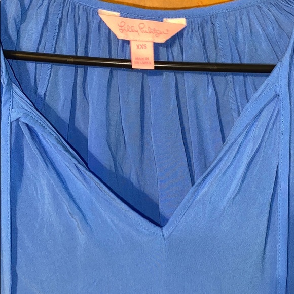 Lilly Pulitzer Willa flounce sleeve top - Picture 3 of 6